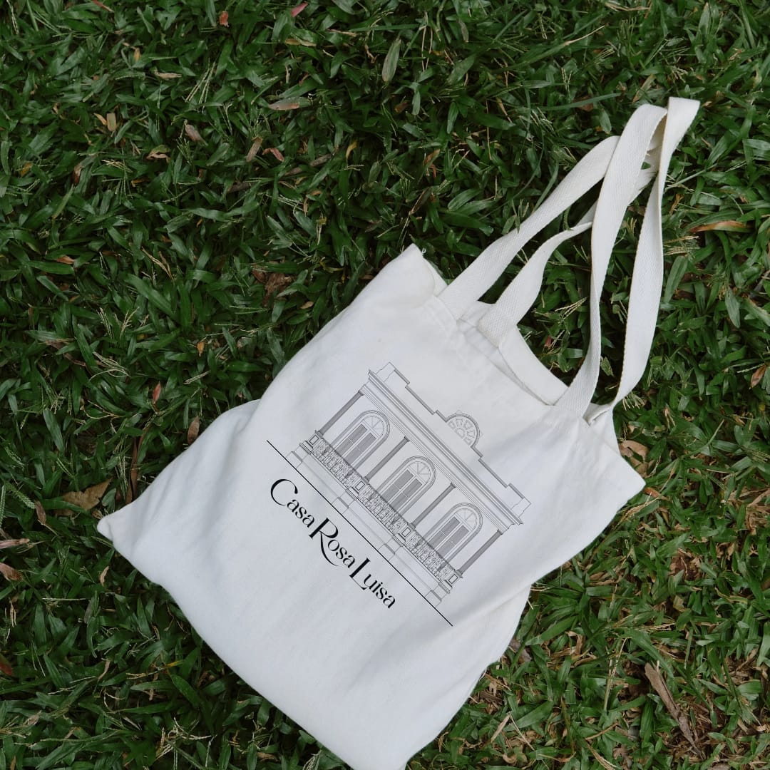 Bolsa con diseño de la casa